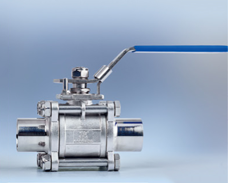 Sanitary 3PC All-Inclusive Ball Valve
